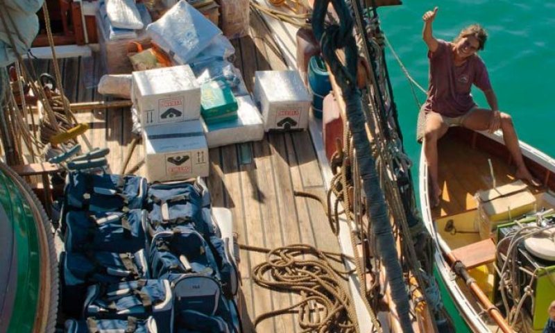 Historic Vessel Vega delivers Midwives Kits to rural midwives in East Timor