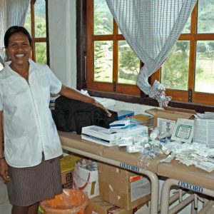 Eraulo Clinic, Midwife supplies.