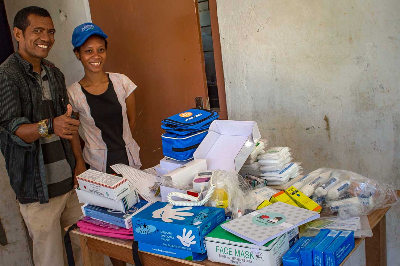 A part of the expendables we delivered. The expendable supplies are important to maintaining standards.