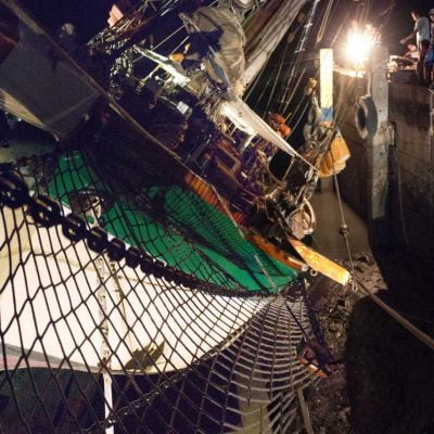 Historic Vessel Vega Haulout Disaster