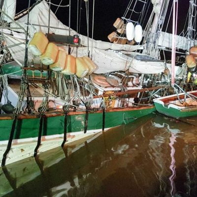 Historic Vessel Vega Haulout Disaster