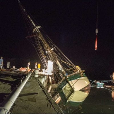 Historic Vessel Vega Haulout Disaster