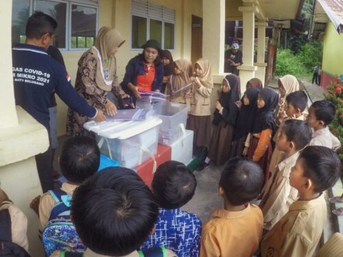The school building was in pretty good shape ... as far as a coat of paint could go. But the underlying installation needs real attention. It caters to roughly 100 primary and secondary students.