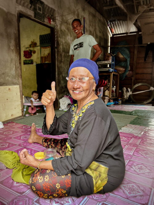 This woman went straight home and started mending clothes. She hadn't been able to see well enough to do that job for several years. Once again a simple $2.00 pair of reading glasses changed someone's entire life.